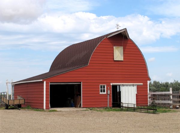 Metal Barn Siding Installation in Blaine